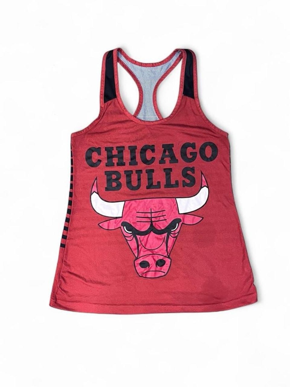 Chicago Bulls Red Racerback Fan Tank Top